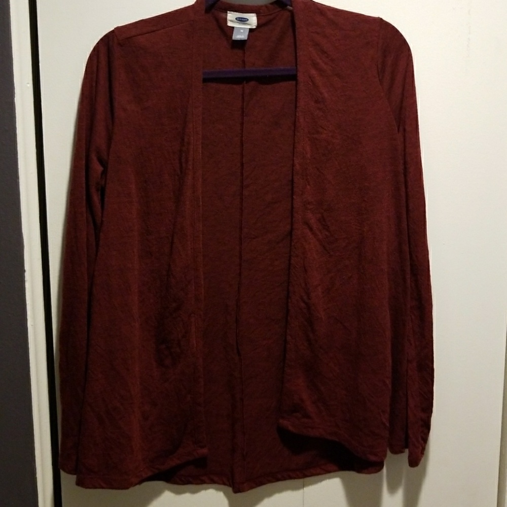 Old Navy Burgundy Cardigan
